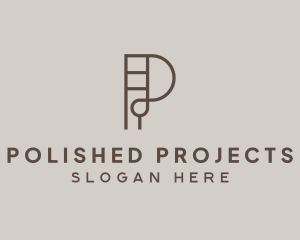 Interior Design Ladder Architect logo