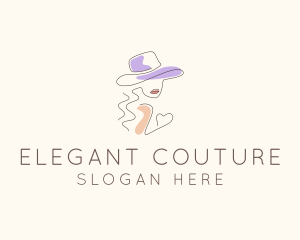 Beauty Couture Woman Hat logo
