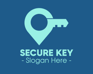 Key Location Pin logo