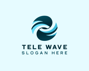 Creative Media Ocean Waves logo design