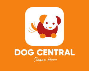 Dog Waggy Tail logo design