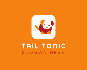 Dog Waggy Tail logo
