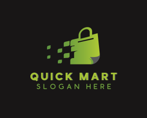 Digital Market Shopping Bag logo