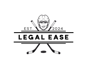 Hockey Sports Banner logo