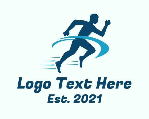 Athlete logo example 1