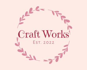 Traditional Handmade Wreath logo