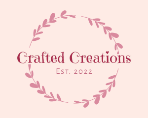 Traditional Handmade Wreath logo