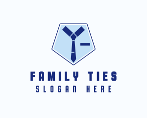 Collar Necktie Staffing logo design