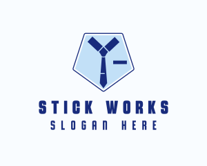 Collar Necktie Staffing logo design