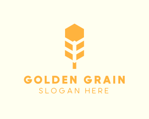 Agricultural Wheat Grain  logo