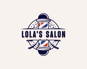 Barber Grooming Salon logo design