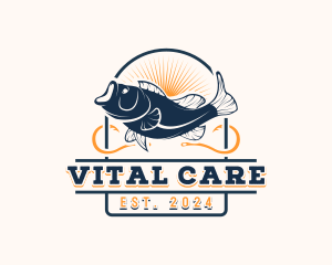Ocean Seafood Fishing logo