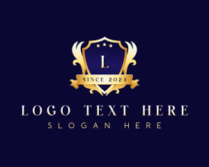 Premium Luxury Shield logo