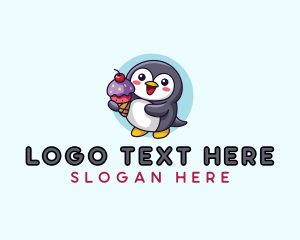 Penguin Ice Cream logo