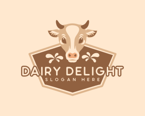 Dairy Milk Cow logo design