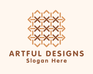 Woven Textile Design logo design