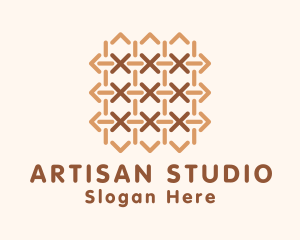 Woven Textile Design logo design