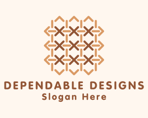 Woven Textile Design logo design