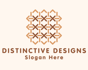 Woven Textile Design logo design