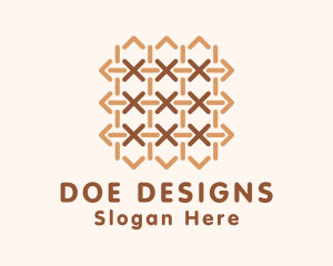 Woven Textile Design logo design