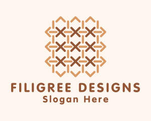 Woven Textile Design logo design