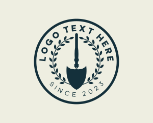 Wreath Shovel Landscaping logo