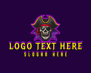 Gaming - Pirate Skull Gaming logo design