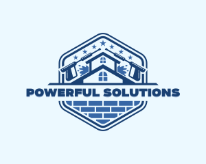 Pressure Washing Cleaner logo design