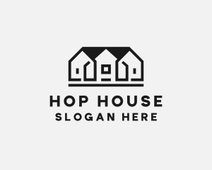 House Roofing Residence logo design