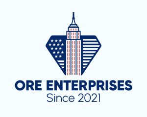 Empire State Building logo design