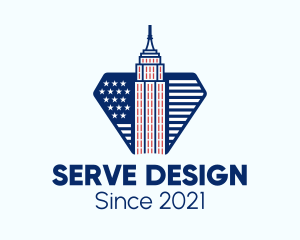 Empire State Building logo design