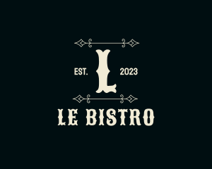 Western Rodeo Bistro logo design