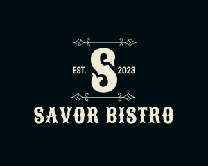 Western Rodeo Bistro logo design