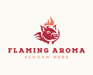 Pork Flame Grill  logo