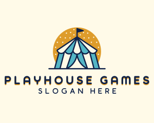 Funfair Circus Playhouse logo design