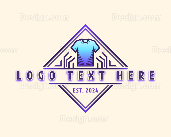 Tshirt Clothing Technology Logo