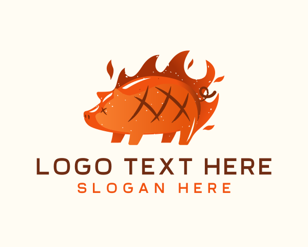 Roast logo example 4