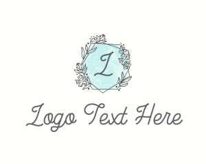 Chic Floral Frame  logo