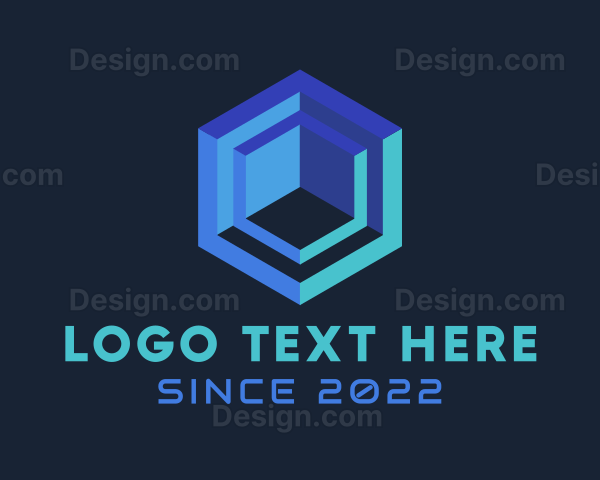 Hexagon Programming Cube Logo