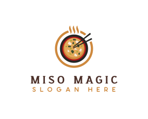 Asian Miso Soup logo design