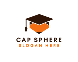 Pencil Graduation Cap logo