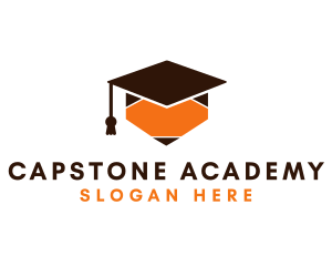 Pencil Graduation Cap logo
