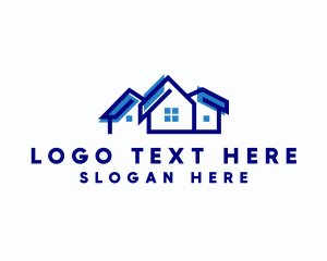 House - Residential House Property logo design