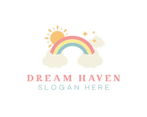 Dream Rainbow Clouds logo