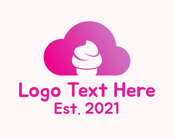 Cupcake logo example 2