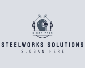 Industrial Welding Fabrication logo design