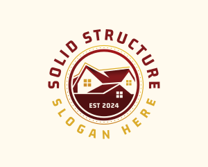 House Structure Property logo design