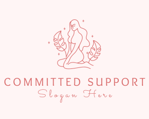 Naked Body Wax Salon logo design