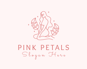 Naked Body Wax Salon logo design