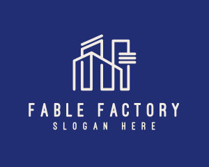 Factory Storage Building logo design